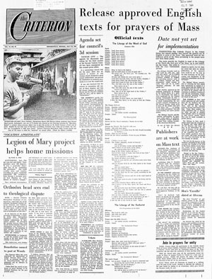 Criterion front page