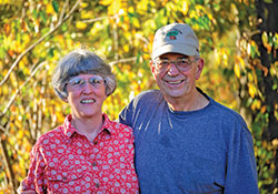 Carolyn and Kenneth Gardner of St. Joseph University Parish in Terre Haute smile for the camera in this photo from October 2010. Carolyn spent about six years caring for her husband, who suffered from a dementia she believed to be Alzheimer’s disease, until he died in August 2013. (Submitted photo)