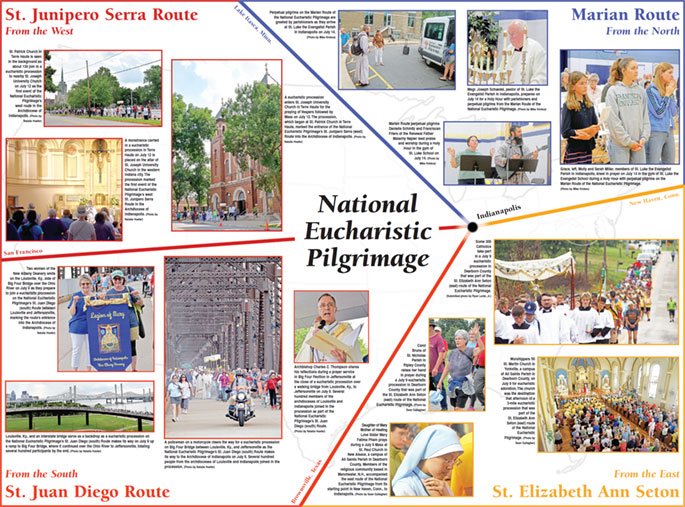 Photos: National Eucharistic Pilgrimage enters the archdiocese