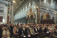 Mass at St. Paul's in Rome